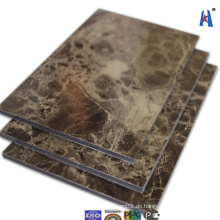 Beste Qualität Marmor ACP für Aluminium Vorhang Wand verwendet